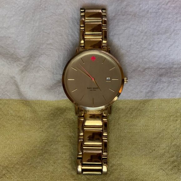 Gold Kate Spade Gramercy Watch - Picture 2 of 4